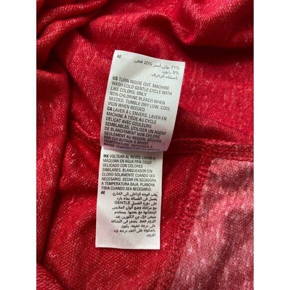 Style & Co Plus Size Shirt Top Women's 3X Red JOYFUL Positive Graphic NEW - Picture 8 of 12